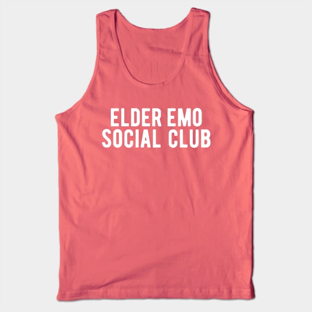 Elder Emo Social Club Tank Top by blueduckstuff